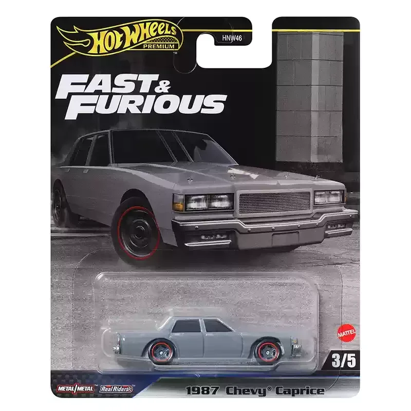 Original Hot Wheels Premium Car Fast & Furious Boys Toys 1/64 Diecast Ford F-150 SVT Lighting Nissan 180SX Chevy Caprice Toyota