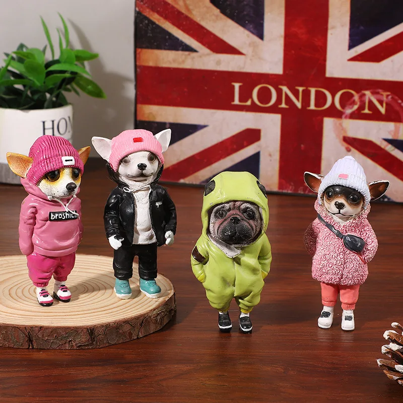 

Backpack Dog Resin Statue‌ - Adorable Home Decor & Gift for Dog Lovers