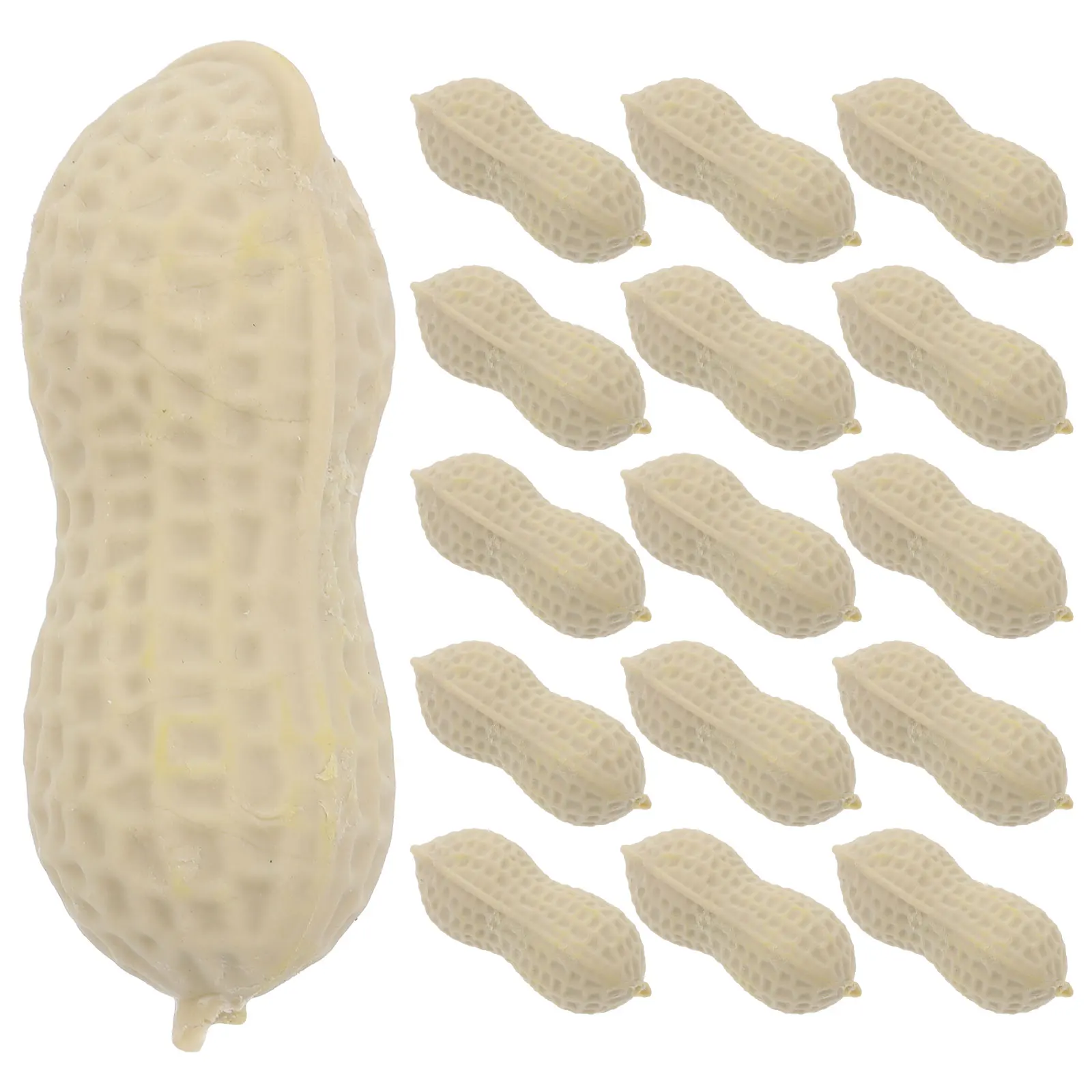 20pcs Pencil Kawaii Cute Bulk Classroom Rewards Party Favors Food Shaped Peanut Erasers Bulk For School Students