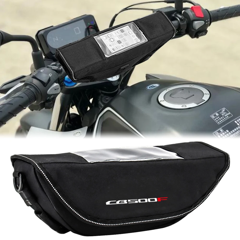 Motorcycle Handlebar Bag For Honda CB500X CB500F CB125F Accessories Portable Waterproof Phone Bags