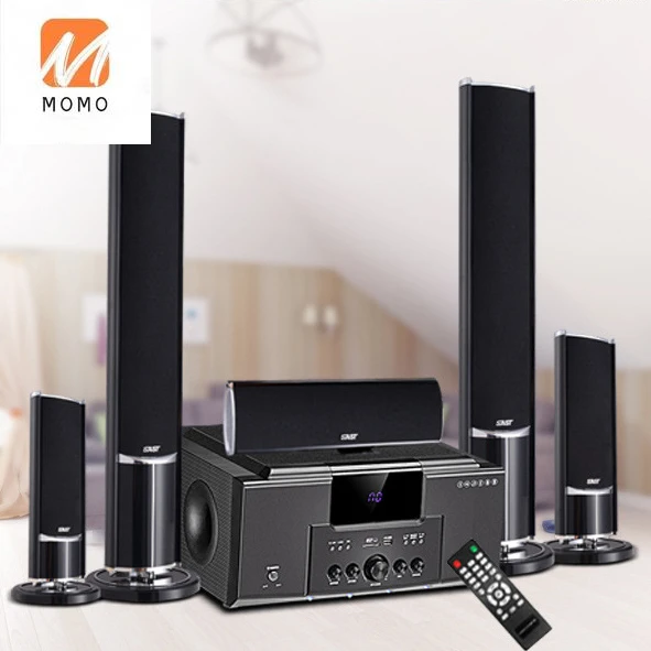 Theater Projector Wireless  Super Bass Karaoke Big Music Soundbar Speaker Home Theatre System 5.1 tower audio radio computer