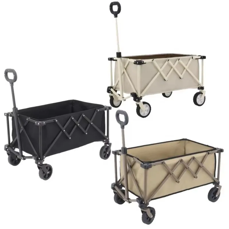 YTUIN 80L Camping Leisure Kids Custom Wagon Mini Portable Fishing Beach Cart Wagon