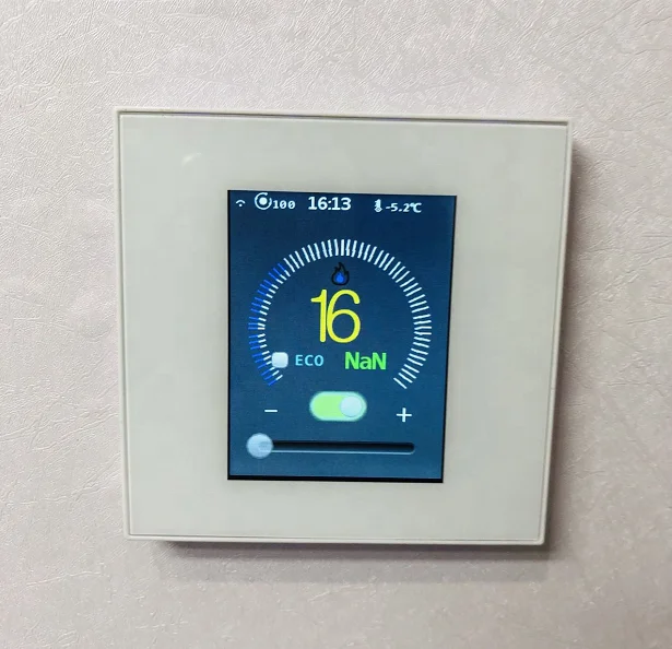 

LCD US EU Smart Wifi Thermostat Switch for Floor Heating Power Lcd Display Homekit Tuya/smart Life Consumption Wifi Wall Switch