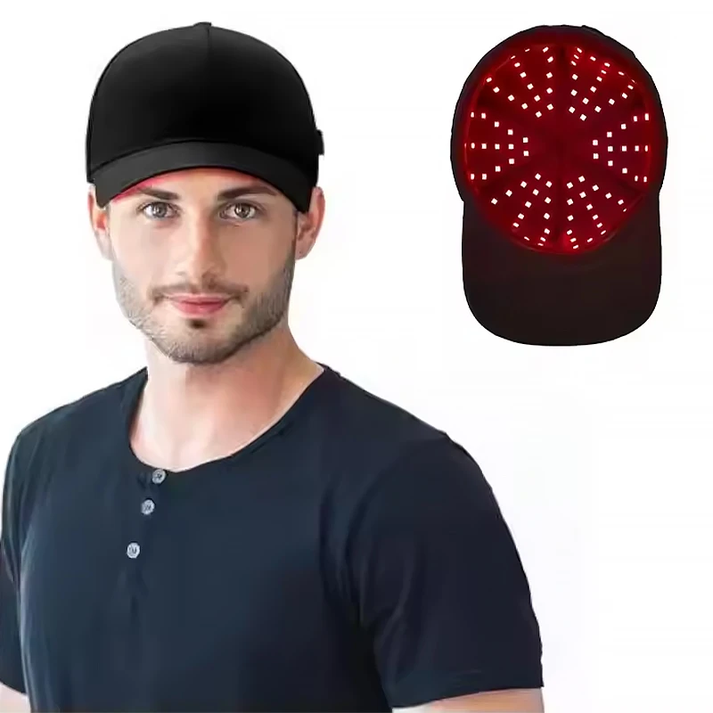 

Red Infrared Light Therapy Device For Hair Loss Treatment With USB Charging Anti-hair Red Light Therapy For Hair Fast Growth Cap