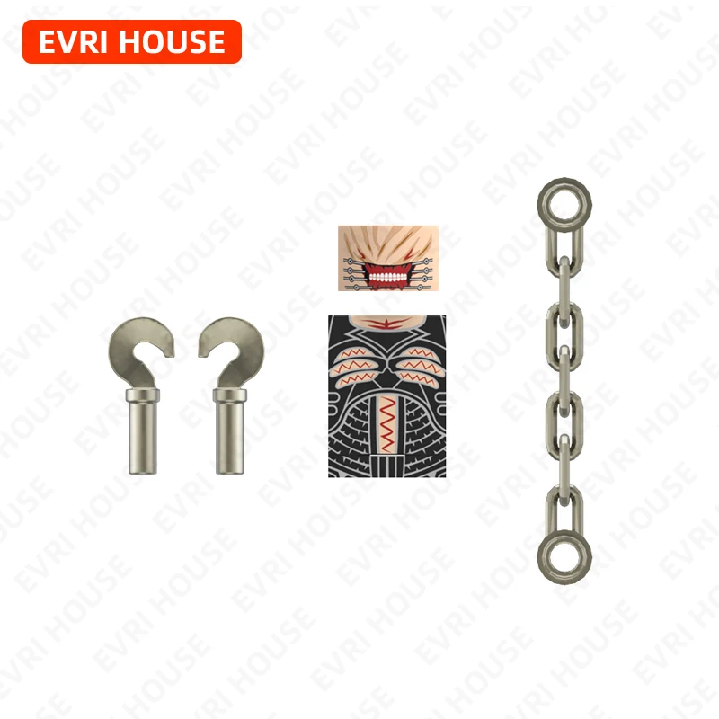 فيلم رعب Hellraiser الطوب الصغير عمل أرقام بنة الدمى ملحق لعب للأطفال FT20-23