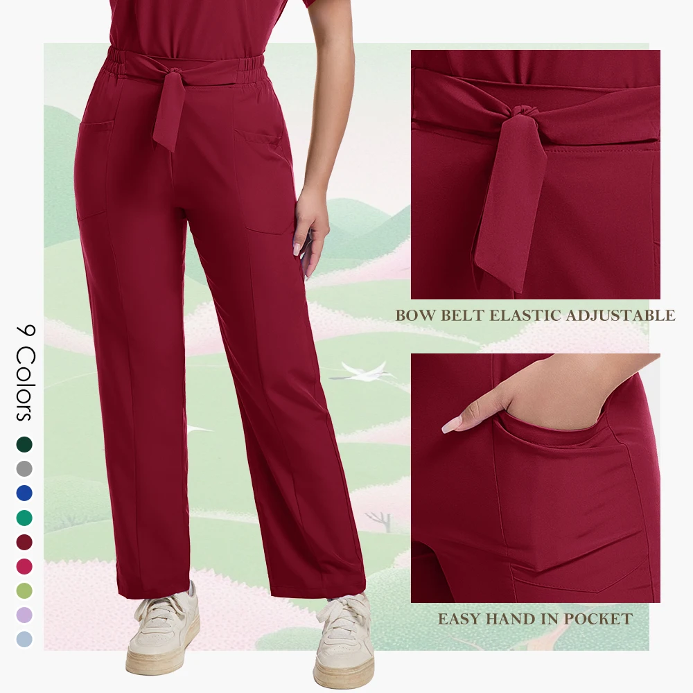 Hospital Surgical Clothes Medical Uniform Women Scrub Set Doctor Nurse Accessories Dental Clinic Scrub Set Beauty Salon Workwear