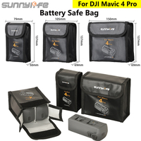 Sunnylife Drone LiPo Battery Safe Bag For DJI Mavic 4 Pro Explosion-proof Protective Bag Lithium Battery Storage Case Accessory