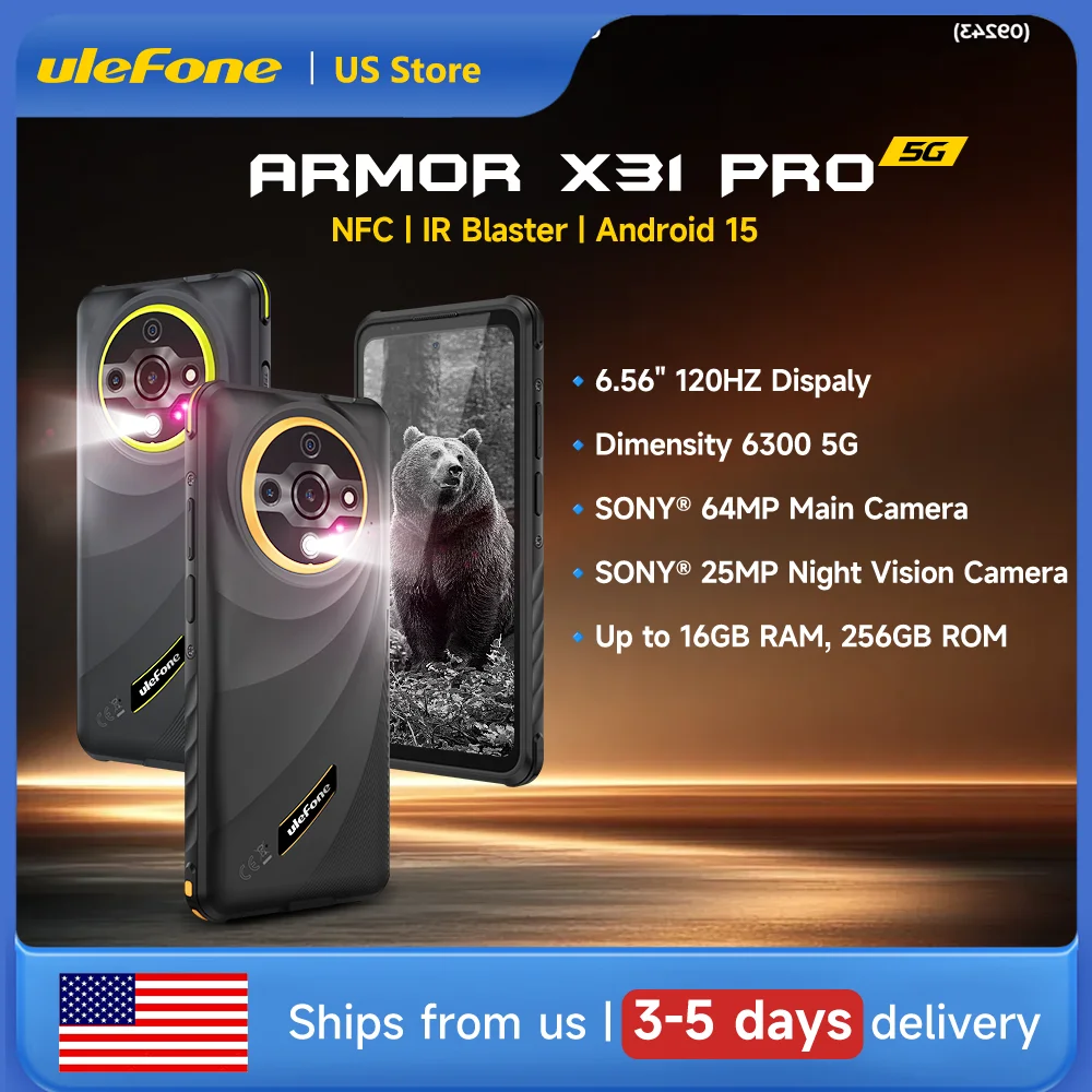 Ulefone Armor X31 Pro 5G Rugged Phone 6.56