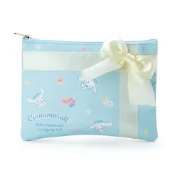 Kawaii Sanrio Cinnamoroll Mini borse per cosmetici Cartoon My Melody Little Twin Stars astuccio per matite borsa per chiavi in pelle PU