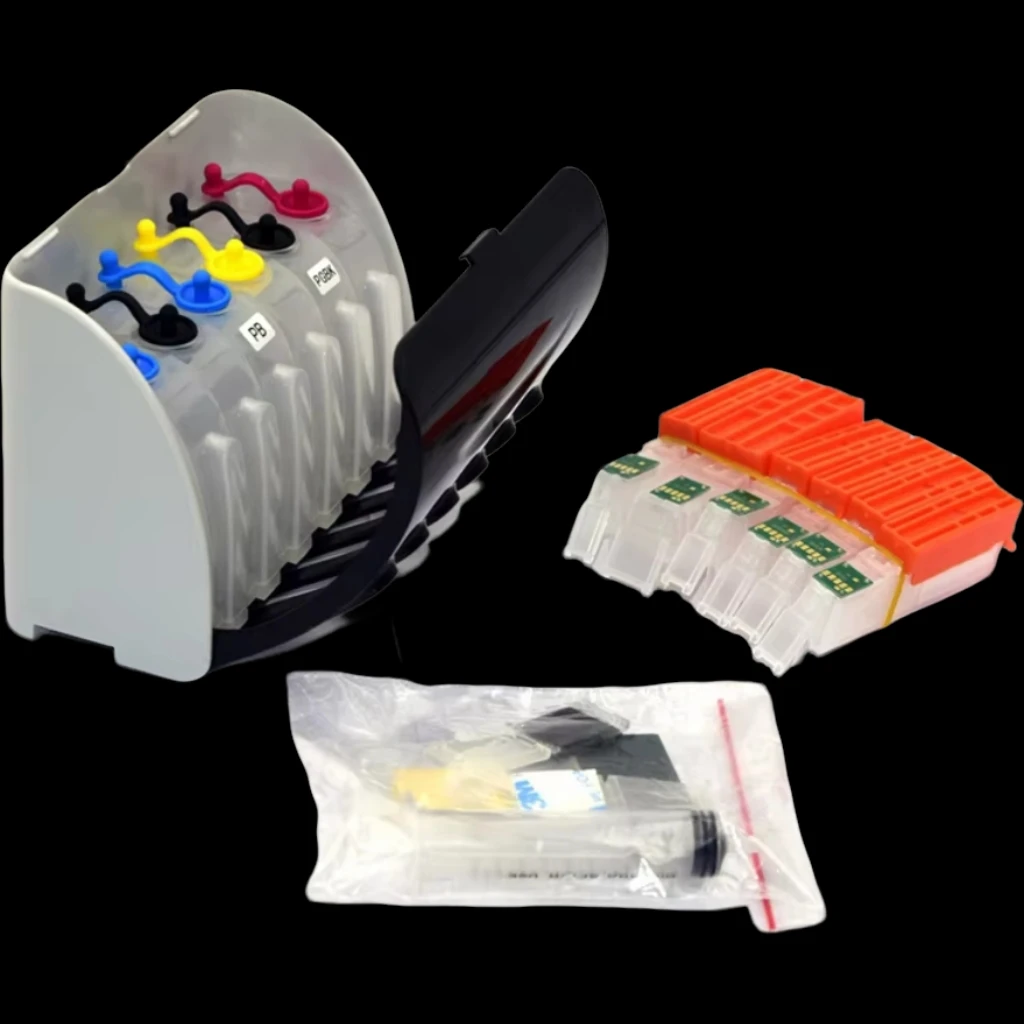 

480XXL PGI-480 CLI-481 Система СНПЧ с постоянным чипом для принтеров Canan PIXMA TS704 TR7540 TR8540 TS6140 TS8140 TS9140 TS9540