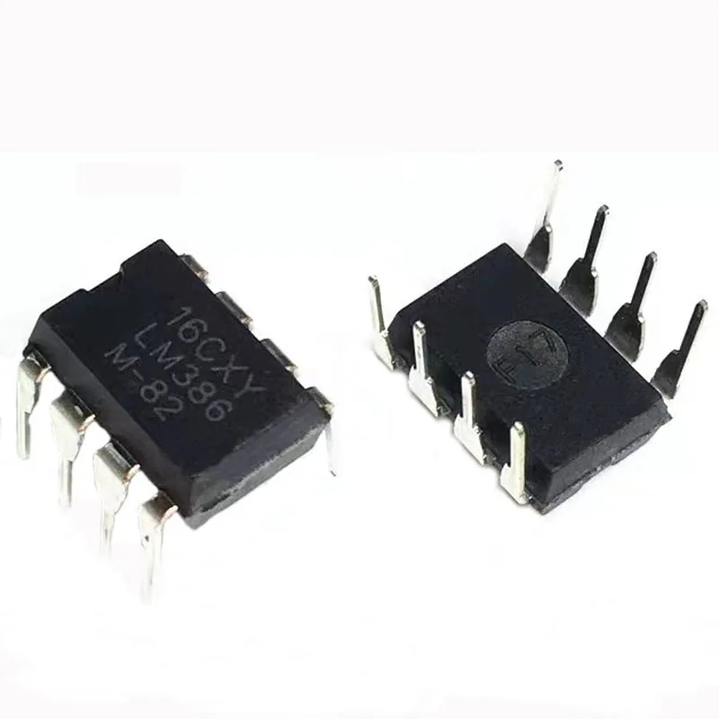 10PCS LM386 LM386N-1 Op Amp/Audio Amplifier LM386N Direct DIP-8