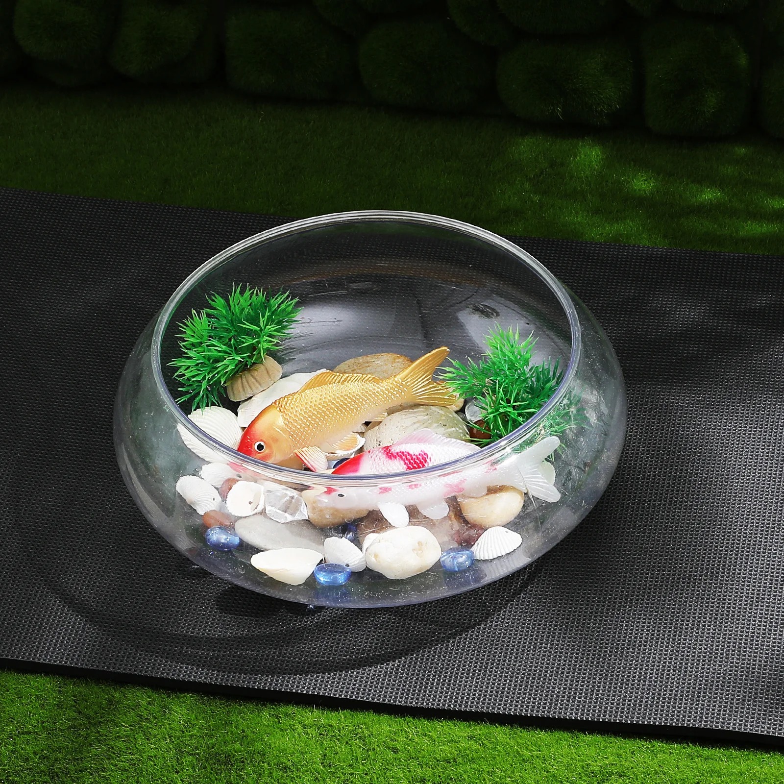 

Fish Tank Pad Nonslip Grip Mat Reptile Terrarium Aquarium Accessories Thickened Shock Absorbing Durable Heat Endurance Water