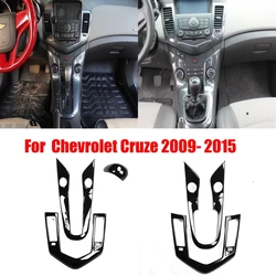 For Chevy Chevrolet Cruze 2009- 2015  ABS Center Console frame AT&MT Gear control shift Panel Cover interior accessories