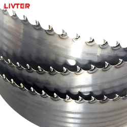 LIVTER  Woodworking Tungsten Steel Carbide Wood Band Saw Blade for Woodworking Machine  Cutting Hardwood