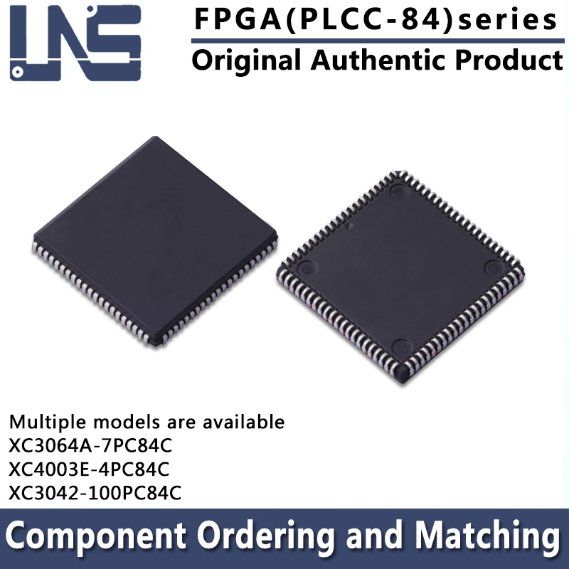 

1pcs XC3064A-7PC84C XC4003E-4PC84C XC3042-100PC84C PLCC-84 61I/O 70I/O 74I/O FPGA