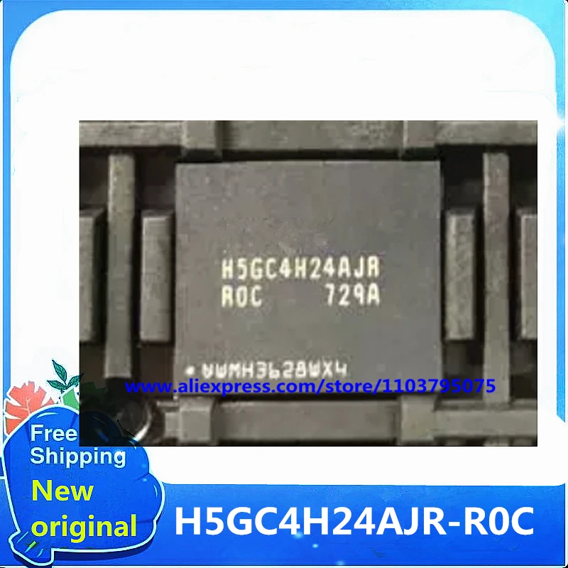 5 шт./лот H5GC4H24AJR-ROC H5GC4H24AJR-R0C H5GC4H24AJR ROC H5GC4H24AJR R0C BGA 100% новый спотовый склад