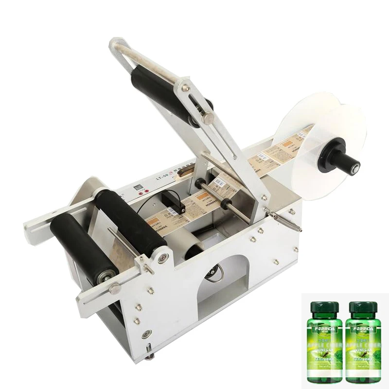 

Red Wine Labeling Machine Round Bottle Label Packaging Machine Bottle Label Advertising Machine