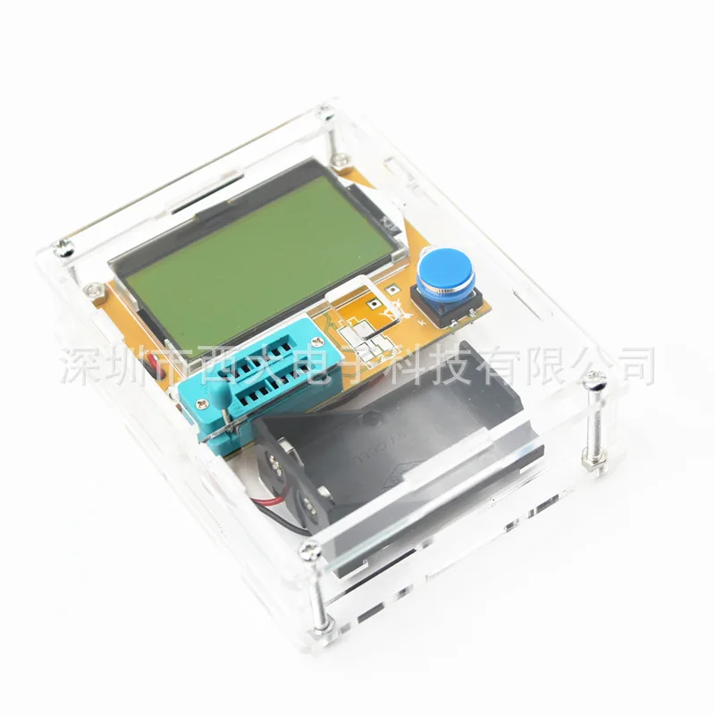 1 set Tester Component Diodes Triode Capacitor Digital Inductance Checker Multimeter Suite Electrical Test Kit High