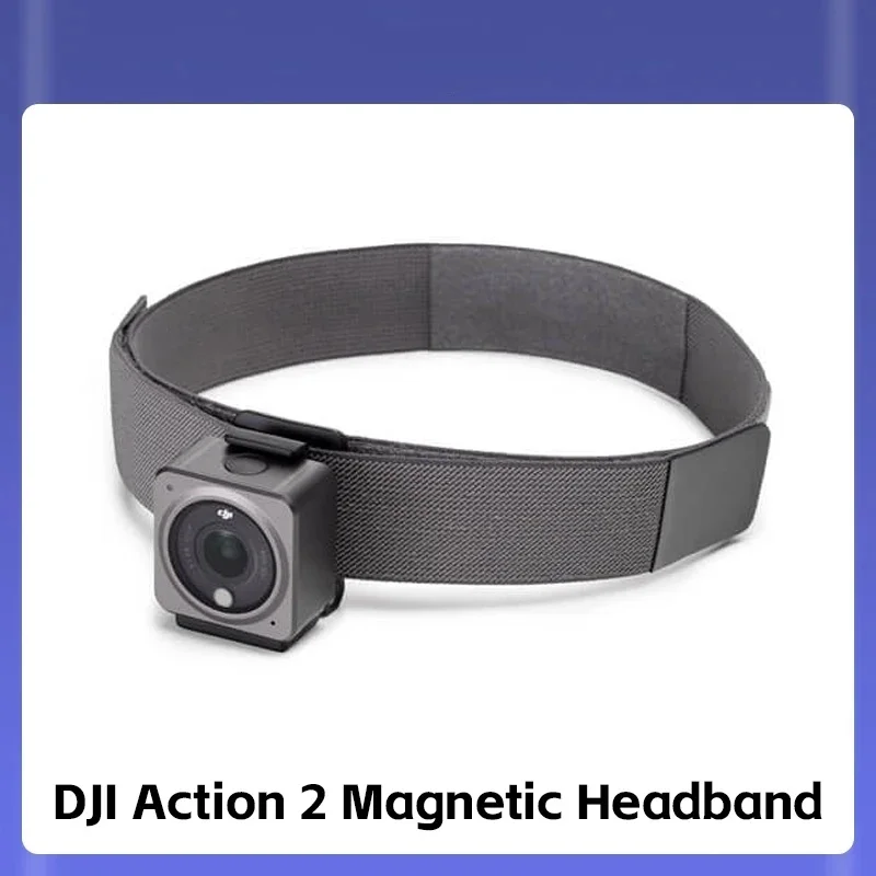 DJI Action 2 Magnetic Headband by attaching Action 2 to the Magnetic Headband It allows you to keep your hands free in Stock