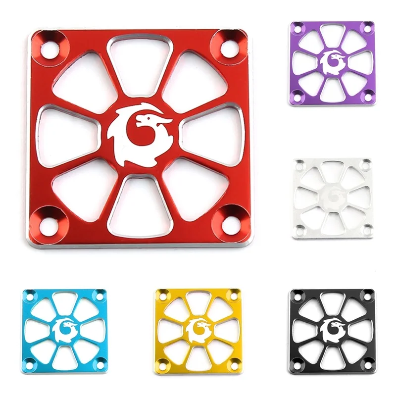 1pcs Rc Automotive Motor ESC Aluminum Alloy 40 * 40 Fan Protection Cover Metal Cooling Fan Cover