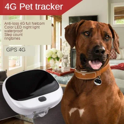 Localizador de mascotas 4G-gps-Pet-tracker, RF-V43 a prueba de agua, contador de pasos, monitor de voz, mini rastreador gps para perros, ubicación