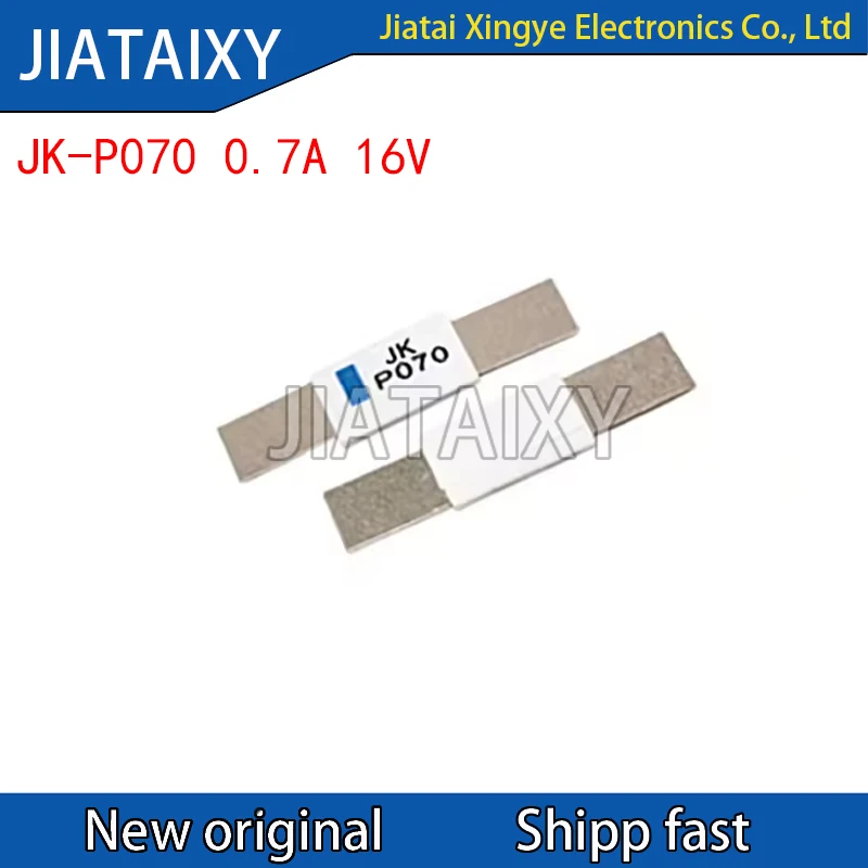 

10Pcs JK-P070 lithium battery overcurrent protection chip 0.7A 16V protection current 1.4A self recovery fuse