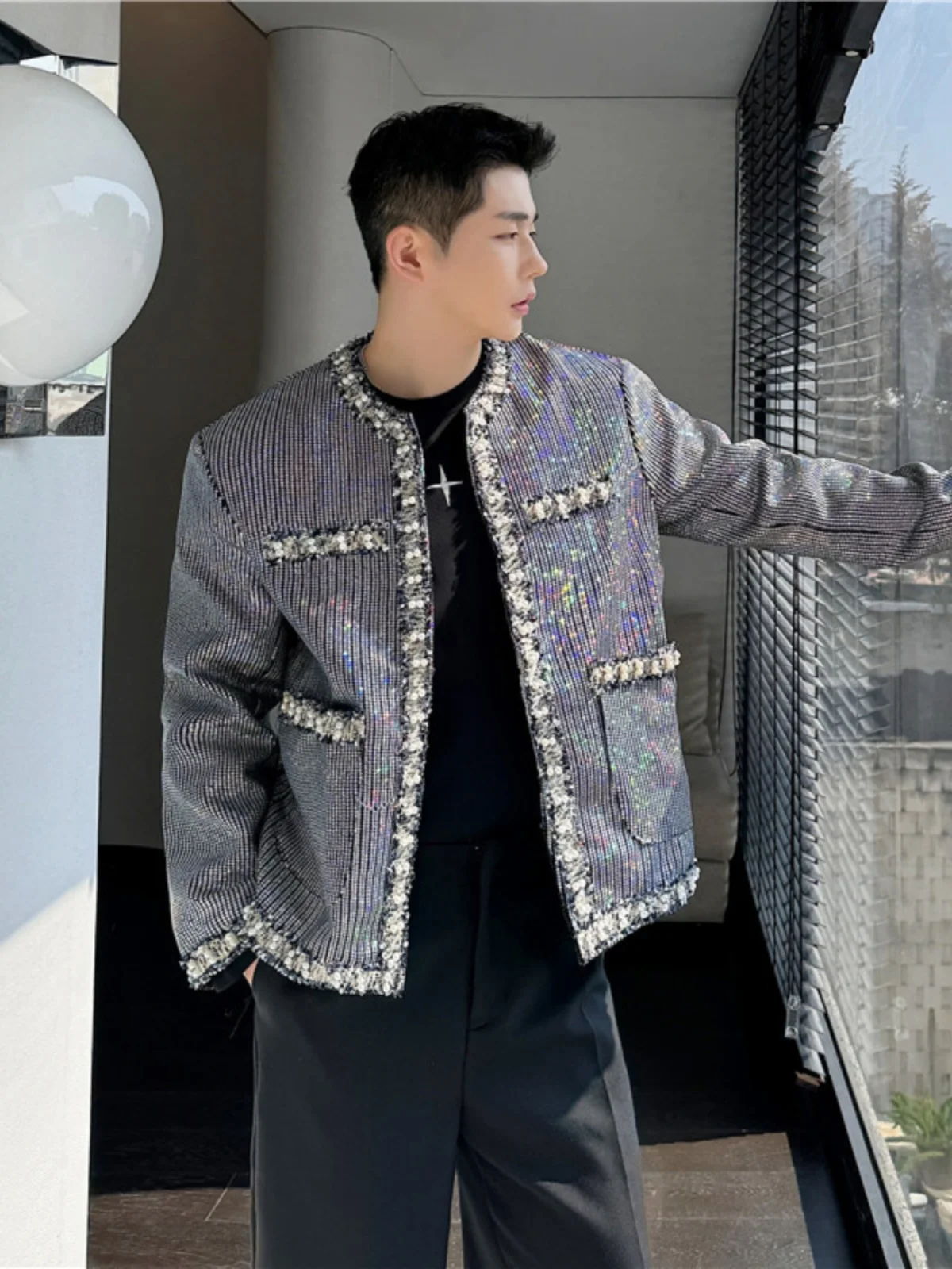 

Осенне-зимний новый мужской ремень с жемчугом и пайетками, индивидуальный дизайн, эффектное плетение, премиум-качество, молодежный тренд