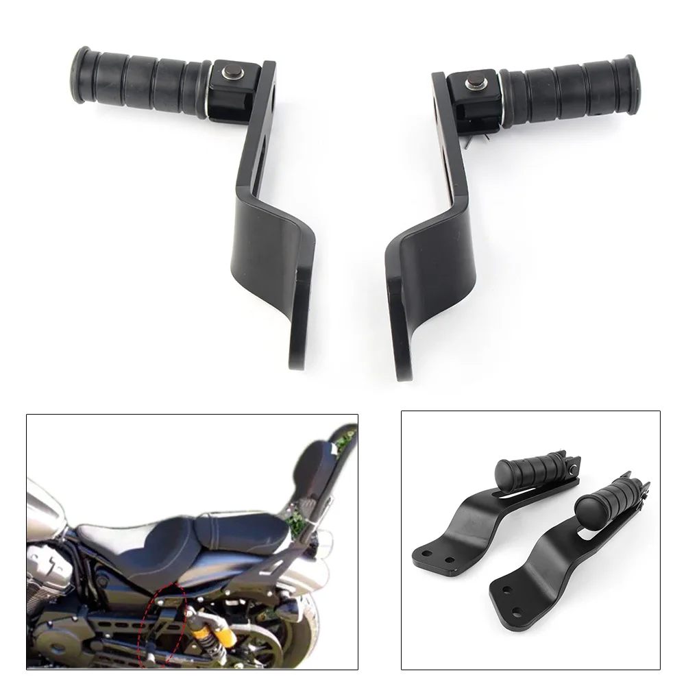 

Motorcycle Rear Passenger Foot Peg Footrest Bracket Set For Yamaha Bolt XVS 950 R 2014 2015 2016 2017