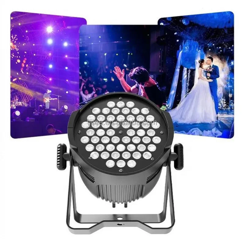 

54*3w Rgb 54 Led 3w up Lighting Wedding Dmx Wash 3in1 Par Light 54x3w Led Stage Lights Dj Equipment