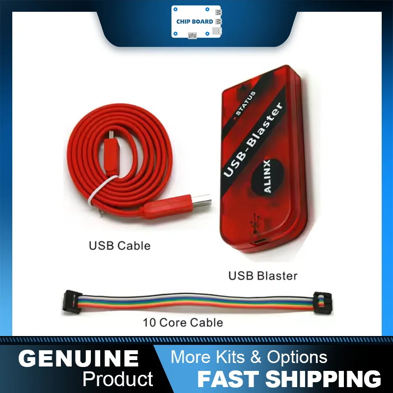 

USB-бластер ALINX AL201 обеспечивает программирование JTAG для устройств Altera FPGA через USB-подключение