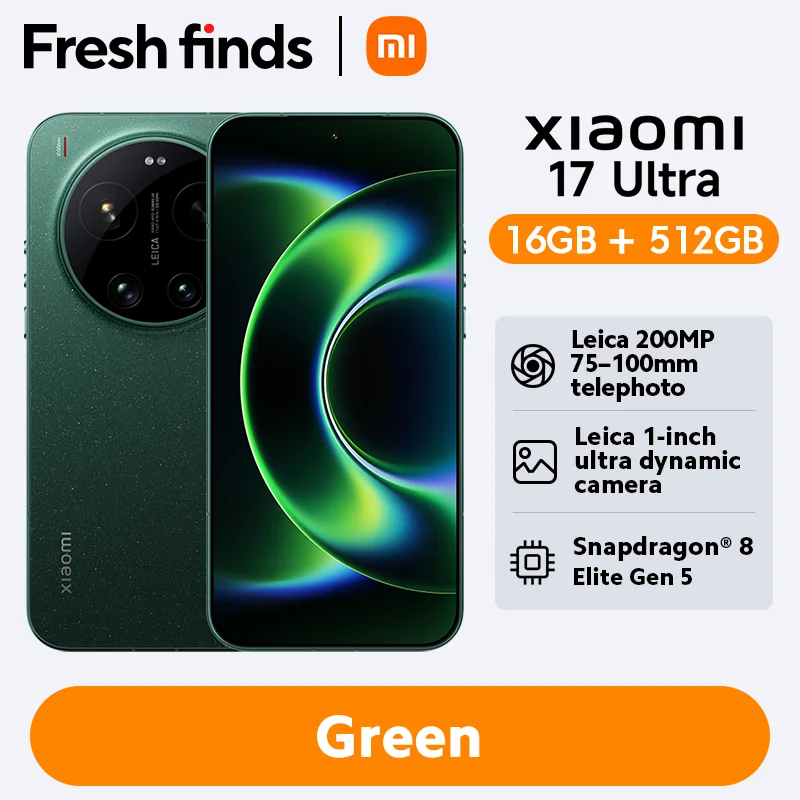FR Warehouse Global Version Xiaomi 17 Ultra Smartphone 6.9