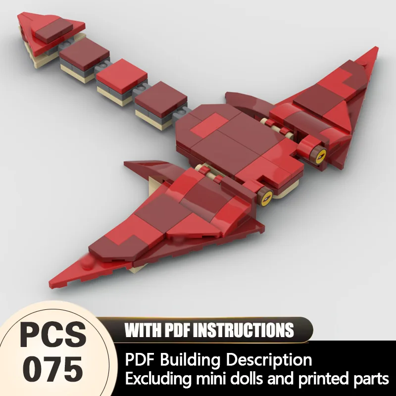 

Creators Animal Series Model MOC Building Bricks Crimson Sea Ray Modular Technology Gifts Holiday Assemble Children Toys Suit