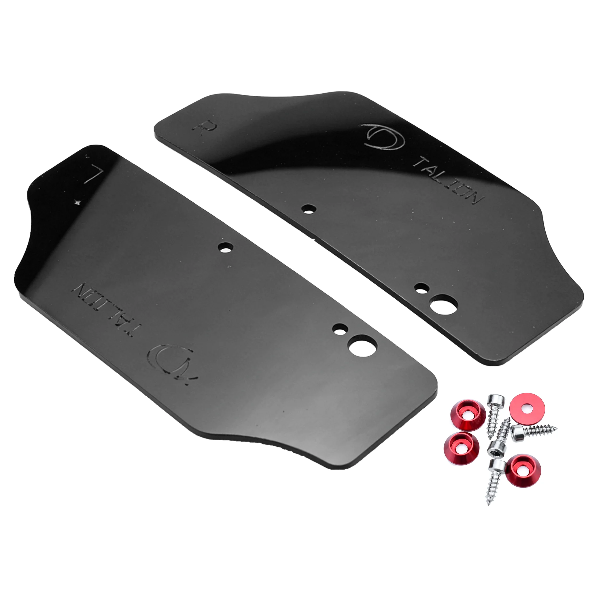 Simulation 2pcs Nylon Rear Fender for 1/7 ARRMA RC TALION EXB 6S Speed Truck Car