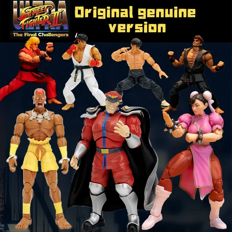 Street Fighte 2 Figures Ken Action Figure Ken Masters Anime Figurine Limit Pvc Models Statue Collectible Series Model Toy Gifts