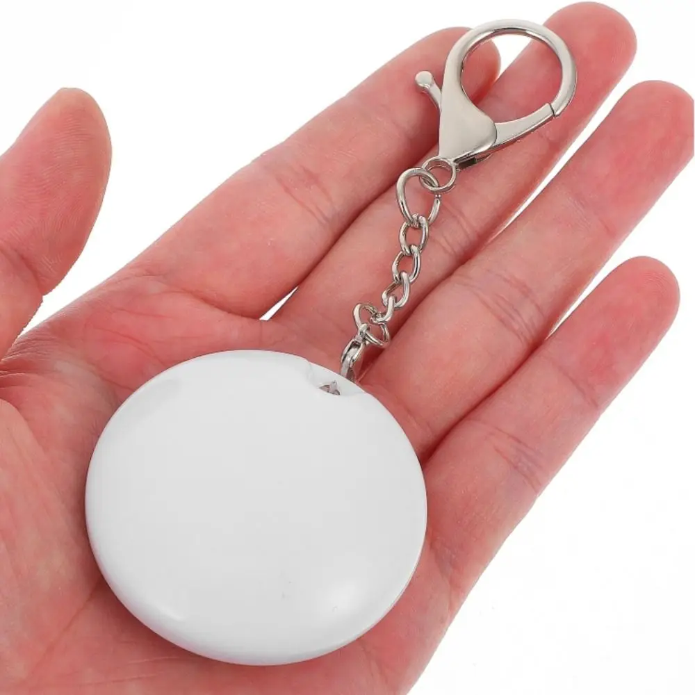 USB C Rechargeable Heart Shape Keychain Light Keychain Clip Heart Shaped Mini LED Bag Light Touch Switch LED Light