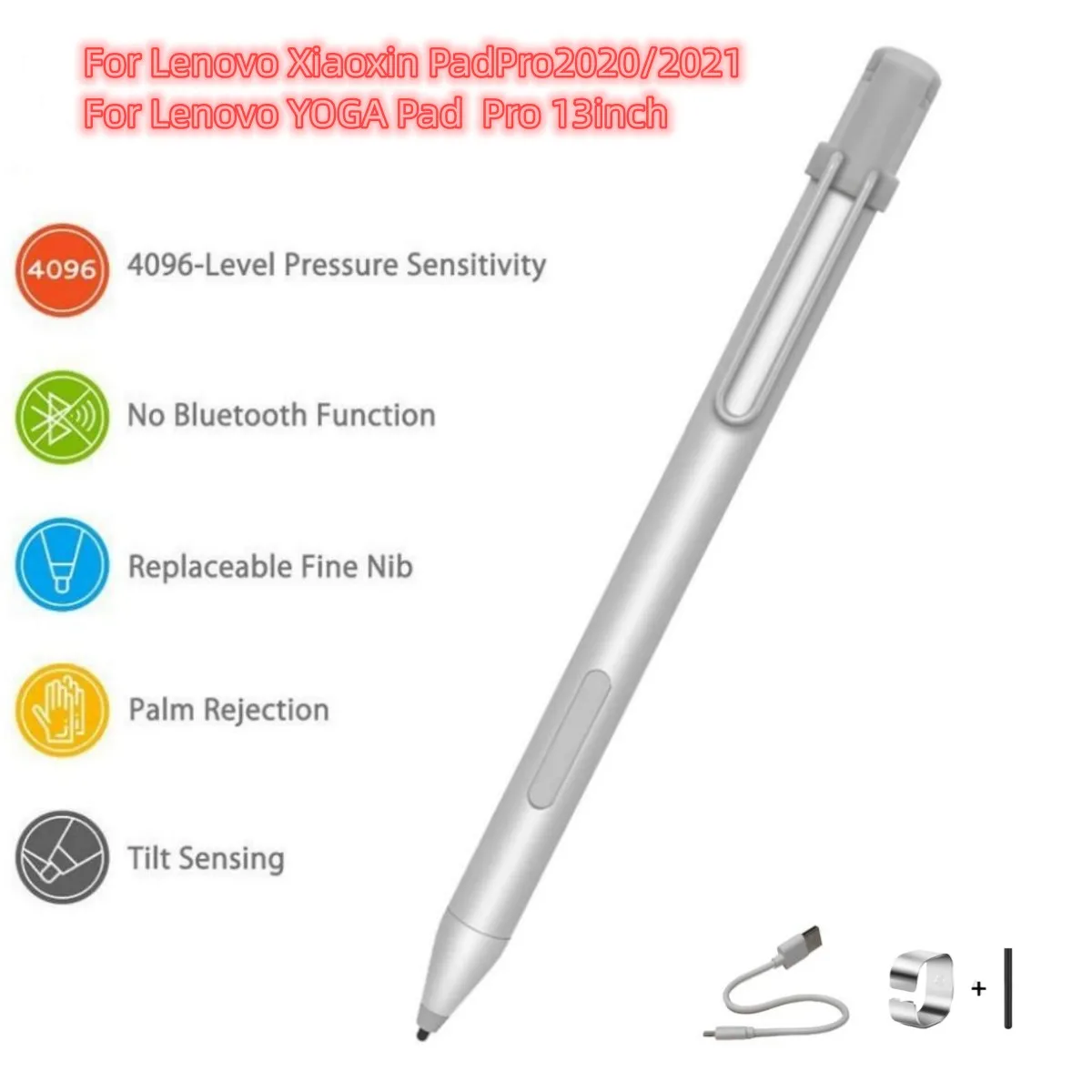 Lenovo Pen Xiaoxin Precision Pen  Level of 4096 Pressure Charging Interface