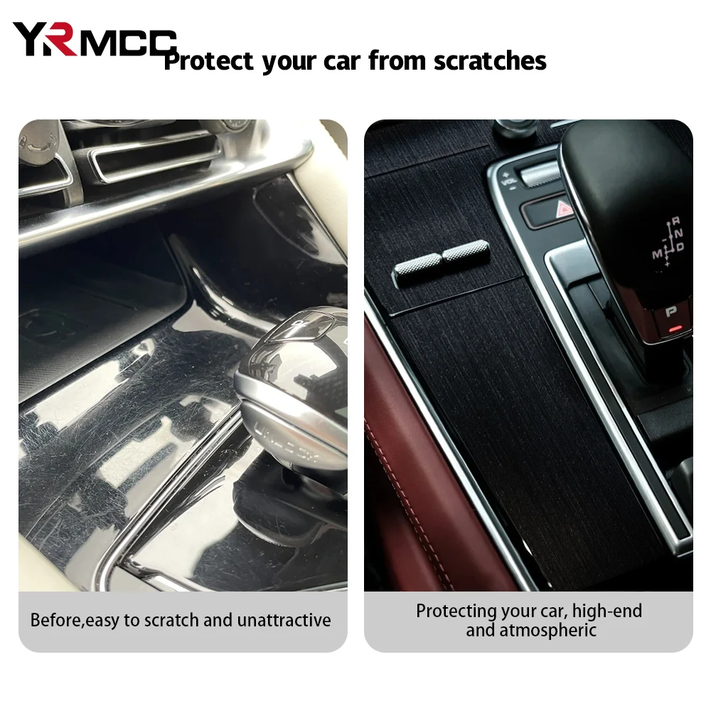 Black Car Sticker Brushed Vinyl Auto Tuning Film Waterproof Motorcycle Anti-scratch Sticker Auto Body Covers for Car Accessories