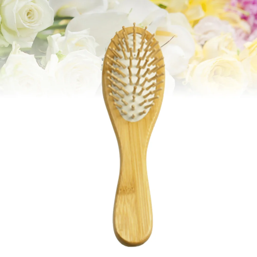 

Airbag Massage Comb Natural Wood Baby Hair Brush Breathable Bathing Tool for Gentle Cleansing and Effective Scalp Massage Daily