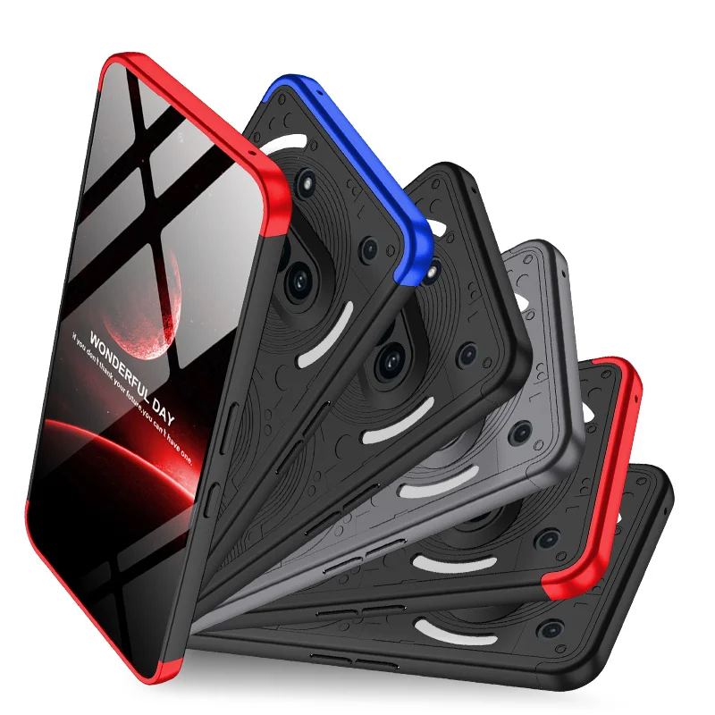 لا شيء الهاتف 3 5 جرام A024 حالة للصدمات 3 في 1 الصلب حماية ماتي الغطاء الخلفي جراب هاتف ل لا شيء الهاتف 3 Phone3 A059 2025 #3