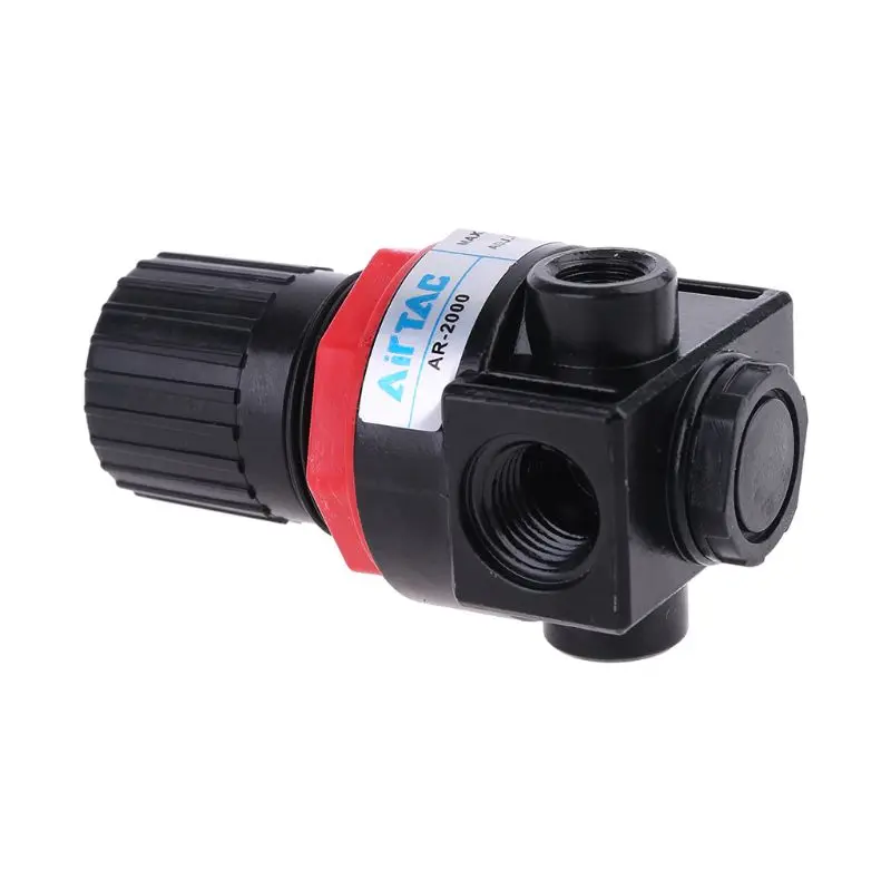 AR-2000 G1/4'' Mini compressor pneumático controle do regulador pressão ar