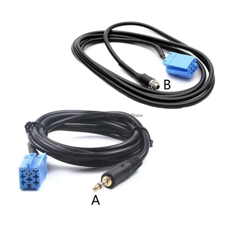 

3.5mm Adapter AUX in Input Cable Auto Accesssory for B5 Replacement Cable 57'' in Length