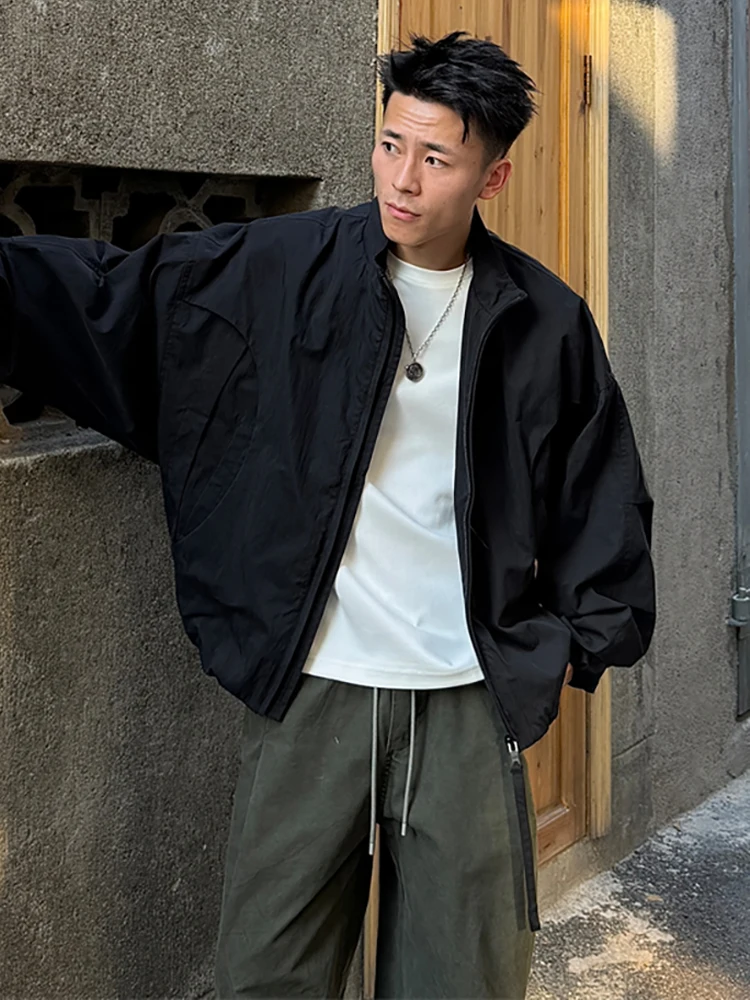 

Bla Pilot Jaet Men's ort Sle American Functionali Autumn Outerwear Durable Polyester Fiber Long Sve Zi...