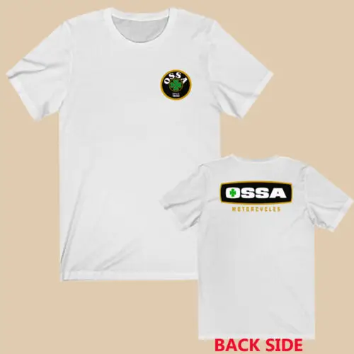 

Мужская белая футболка Ossa Motorcycles