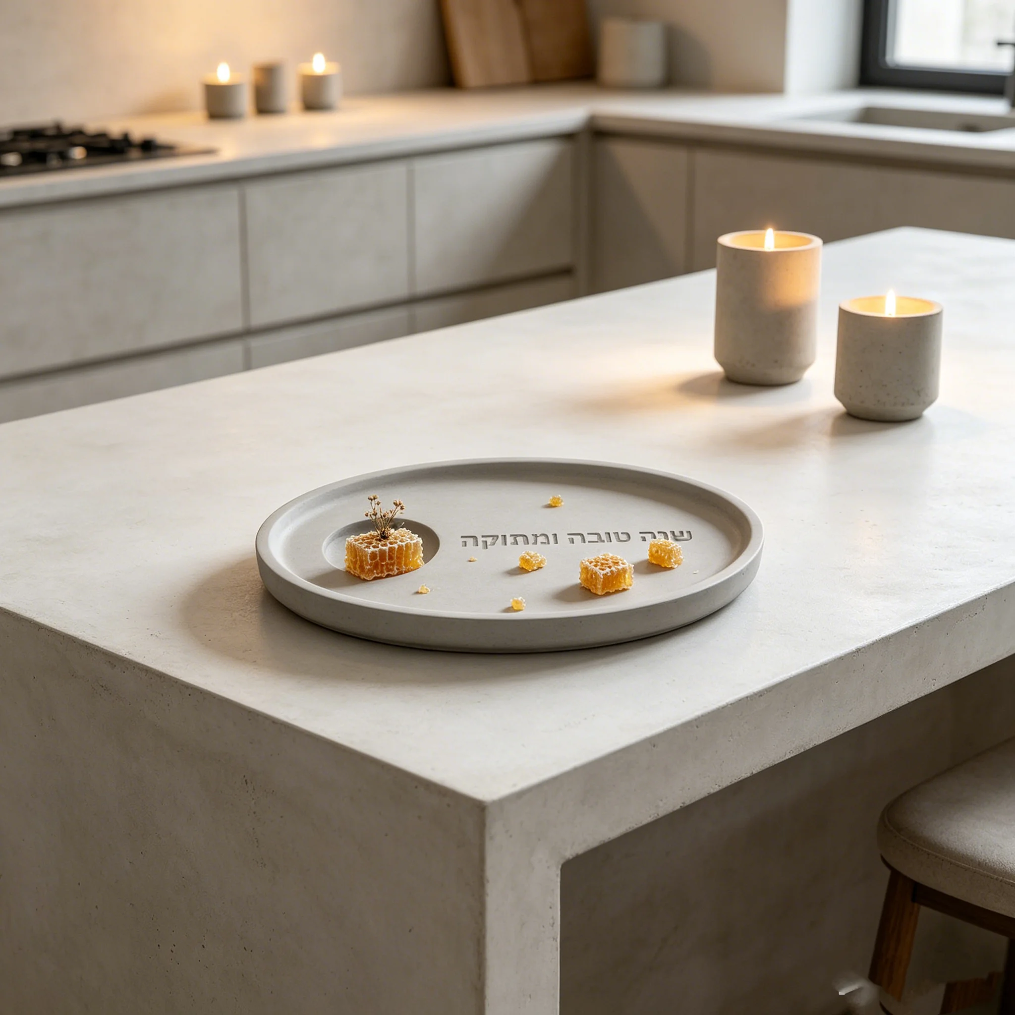 Silikonform für jüdische Rosh  – Travertine Tray Oval Bewertung und Preis