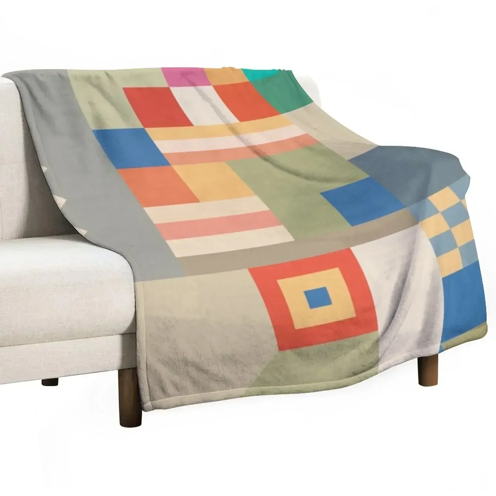 

BAUHAUS DESIGN Throw Blanket Plaid Personalized Gift Bed Designers Blankets