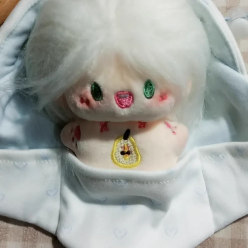 襁褓 10cm 면 인형 포대기 옷 침낭 작은 담요 10cm 인형 옷 사랑스러운 망토 인형 드레스 세트