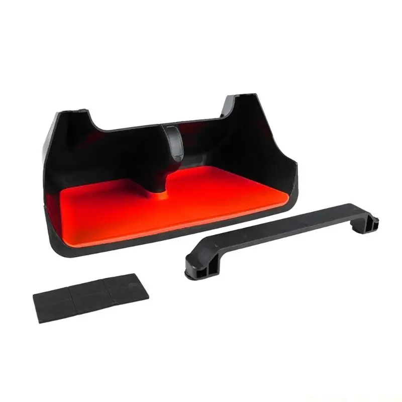 J0MA Invisible Handle Car Console Storage Box Not Rattle Dashboard Storage Tray Vehicle Accessories for Electric Car