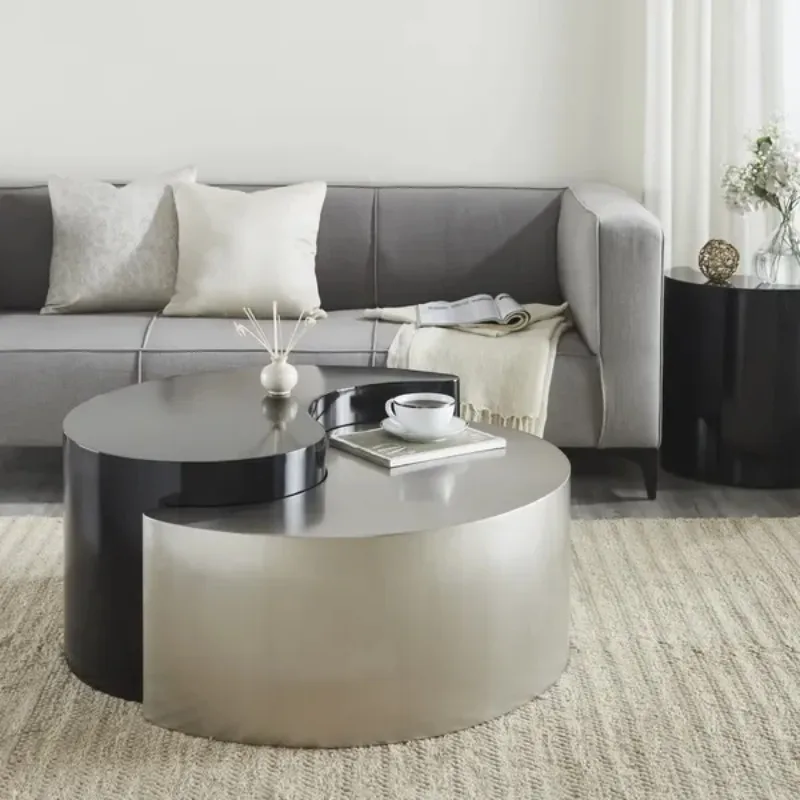 

Home Furniture Luxury Coffee Tables Living Room Center Table Salon Sofa Side Table Desk Corner Mini Small Couchtisch Simple