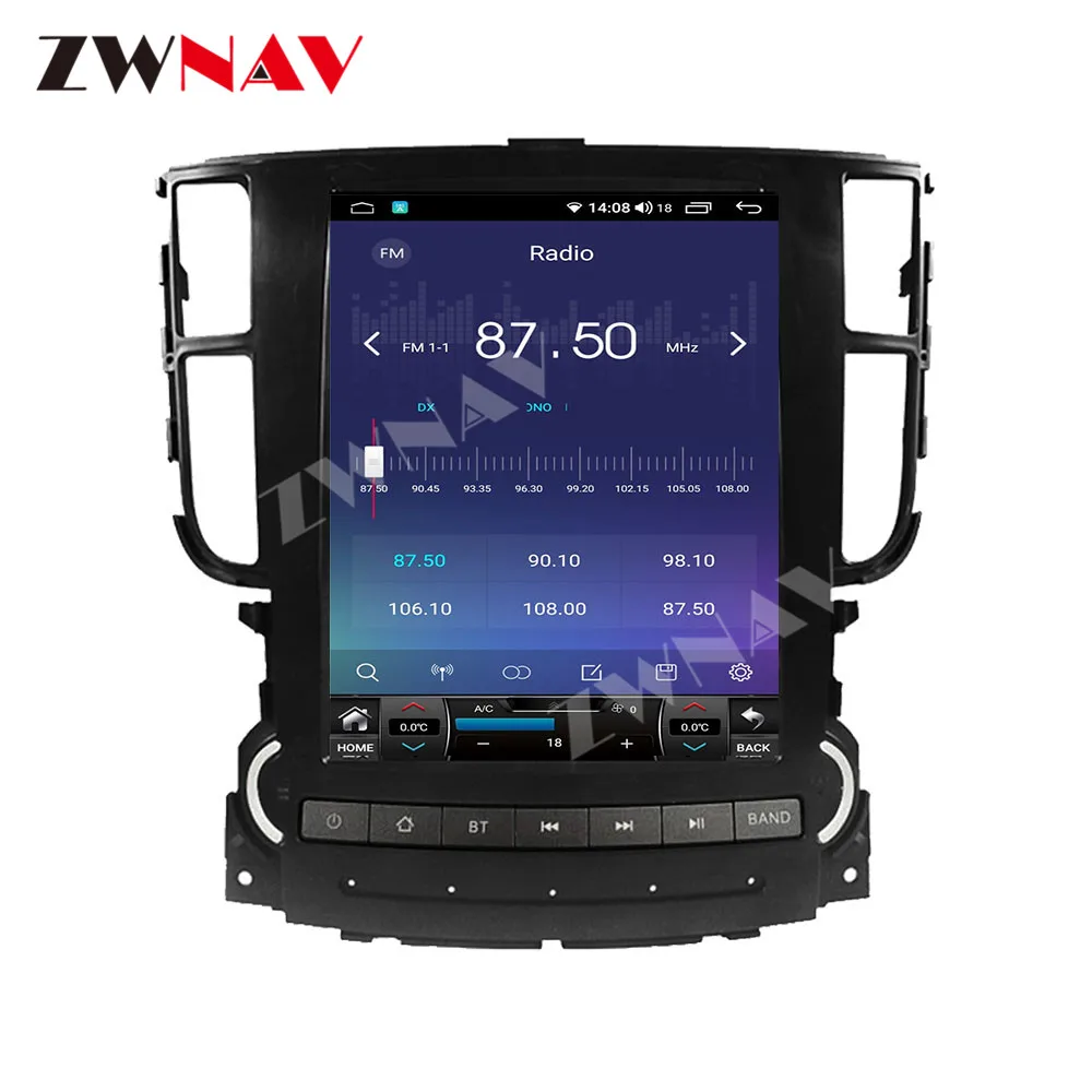 15.6 Inch Touch Screen For Acura TL 2010-2018 Android 14 GPS Navigation WIFI 4G BT Carplay Car Multimedia Player Head Unit
