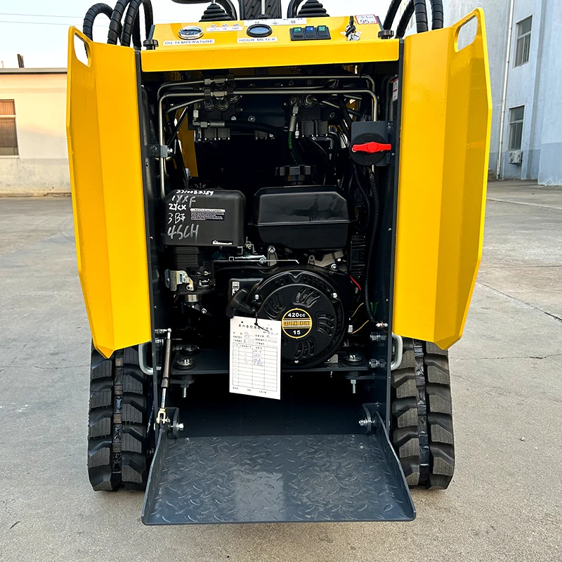 Mini chargeuse compacte sur chenilles personnalisée, mini chargeuse compacte chinoise à vendre